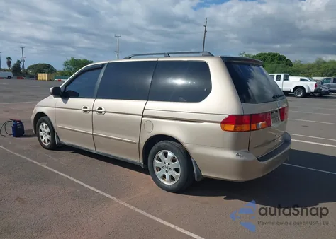 2002 Honda Odyssey Ex-L z USA, uszkodzony, nr VIN 2HKRL18932H560673
